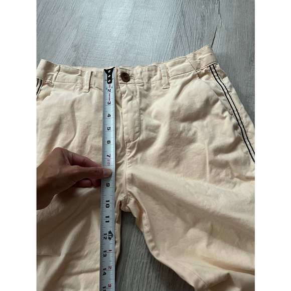 Gap girlfriend chino pants side stripe raw hem size 2 - Picture 6 of 11